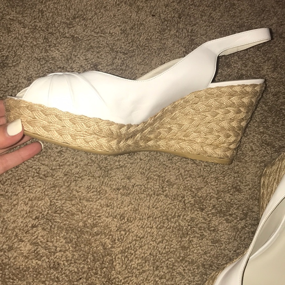 White Corc Wedge